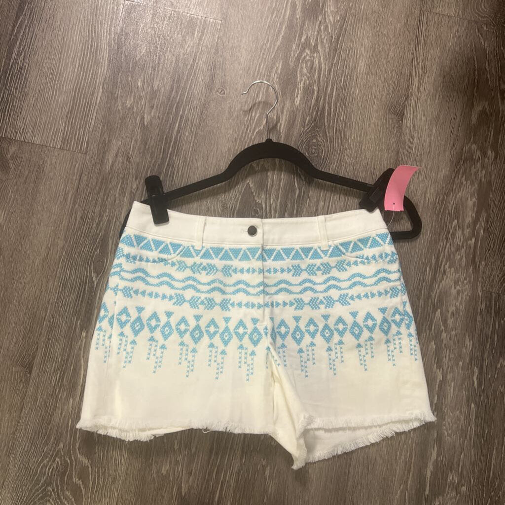 J McLaughlin Aztec Printed SHORTS 0