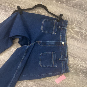 MNG Wide Leg w Pocket JEANS 12