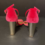 Load image into Gallery viewer, Lilly Pulitzer Velvet Strappy SHOES 6
