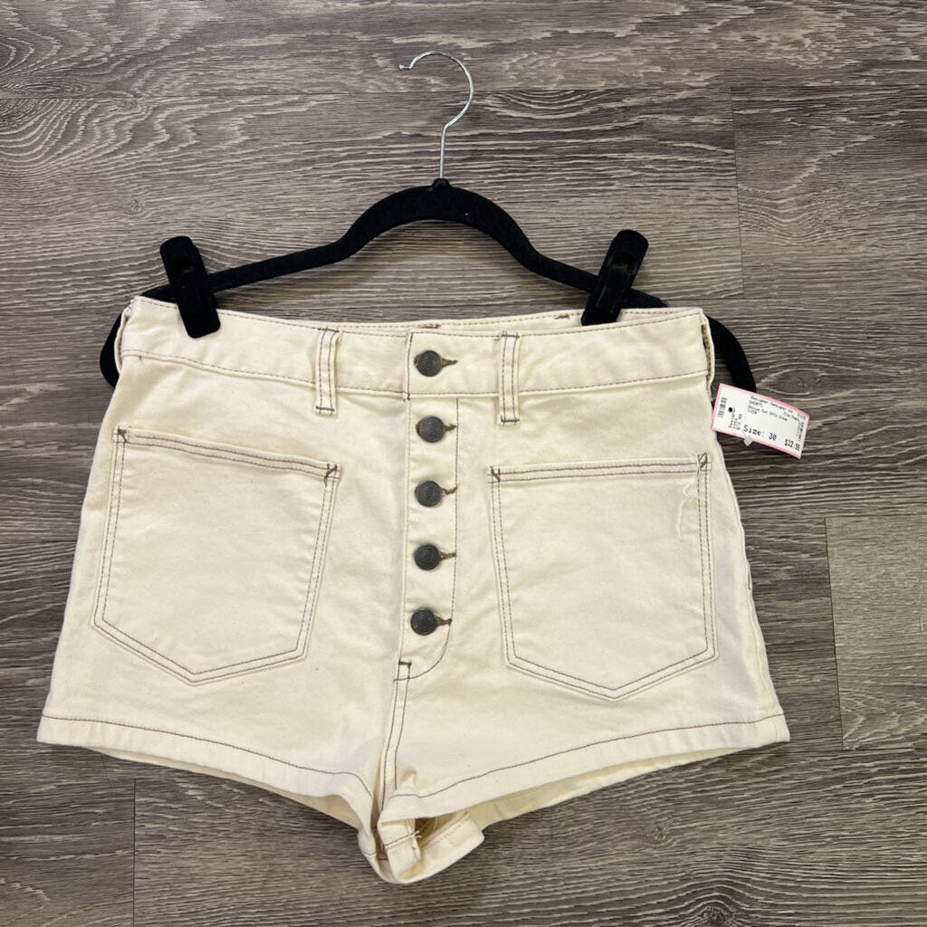 Free People Denim Cut Offs SHORTS 30