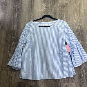Vineyard Vines Striped Bell Sleeve TOPS XL