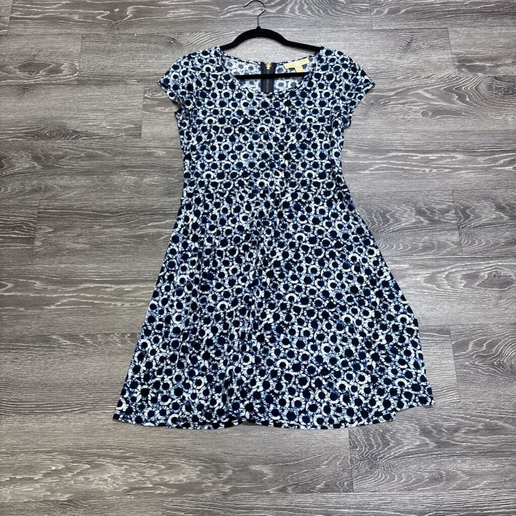 Michael Kors Circle Print SS DRESSES S
