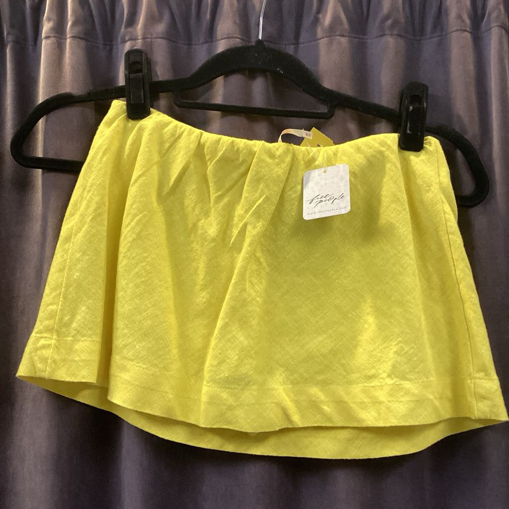Free People Terry Cloth Skort SHORTS XS