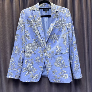 Ann Taylor Floral Print Blazer JACKETS 6