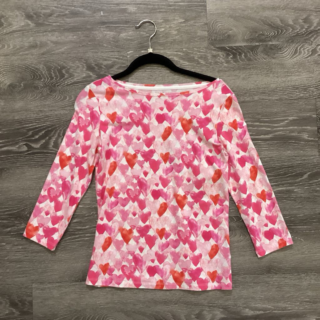 Talbots Heart T TOPS P