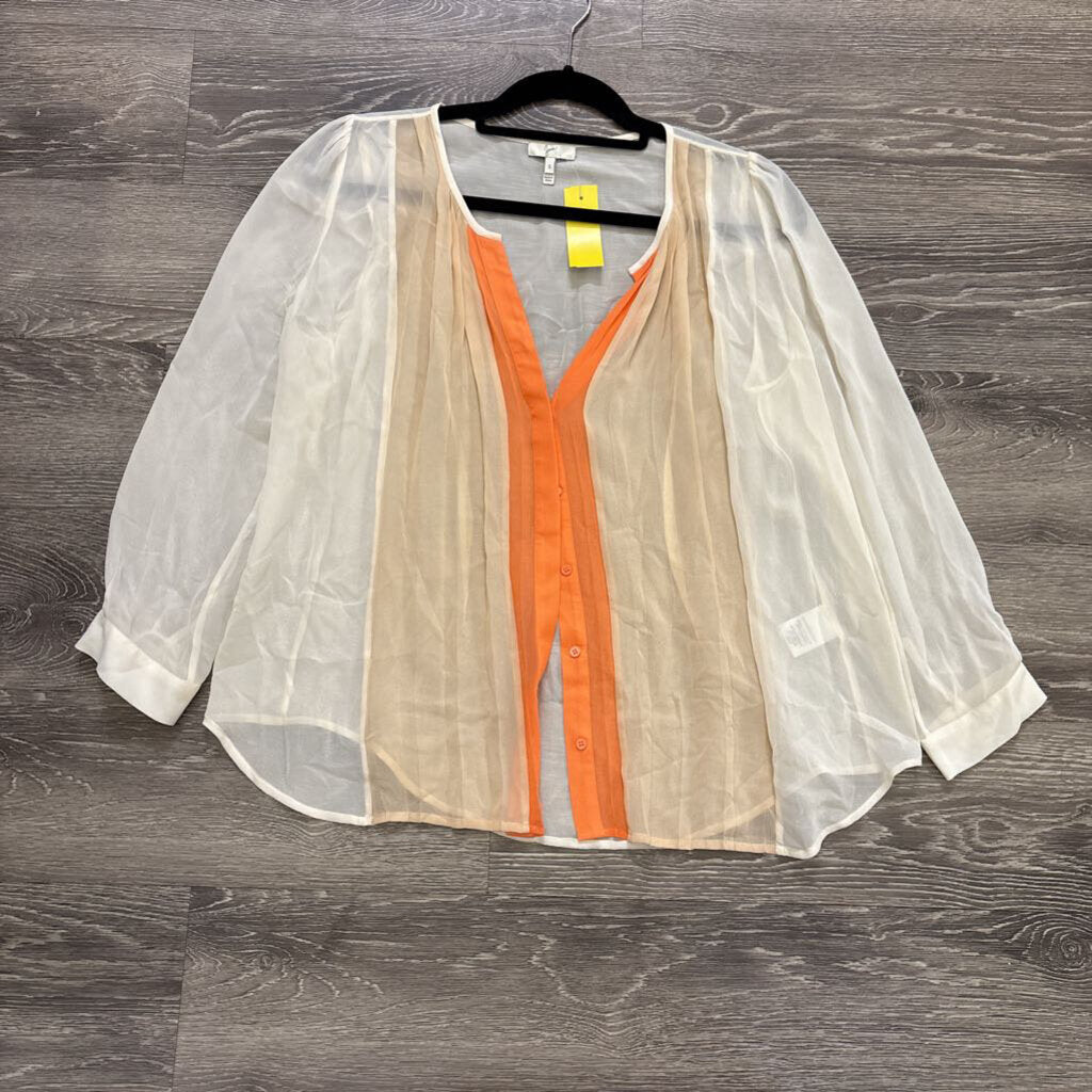 Joie Colorblock See Thru TOPS S