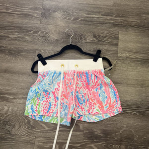 Lilly Pulitzer Banded Linen Printed SHORTS XS