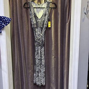 WHBM Cotton Printed Sleeveless DRESSES XSP