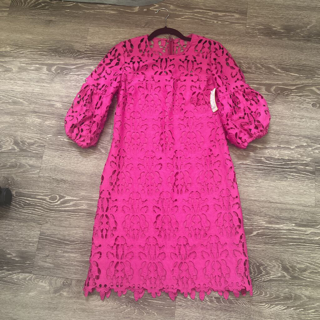 Shoshanna Cut Out Balloon Sleeve DRESSES 0