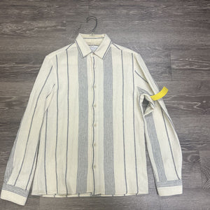 Zara LS Vert Stripes Woven MENS SHIRTS S
