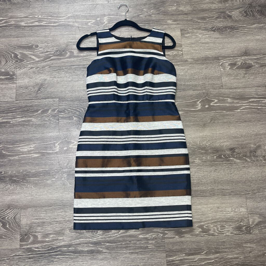 Ann Taylor Striped Sleeveless DRESSES 4p