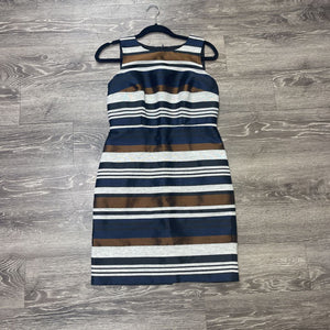 Ann Taylor Striped Sleeveless DRESSES 4p