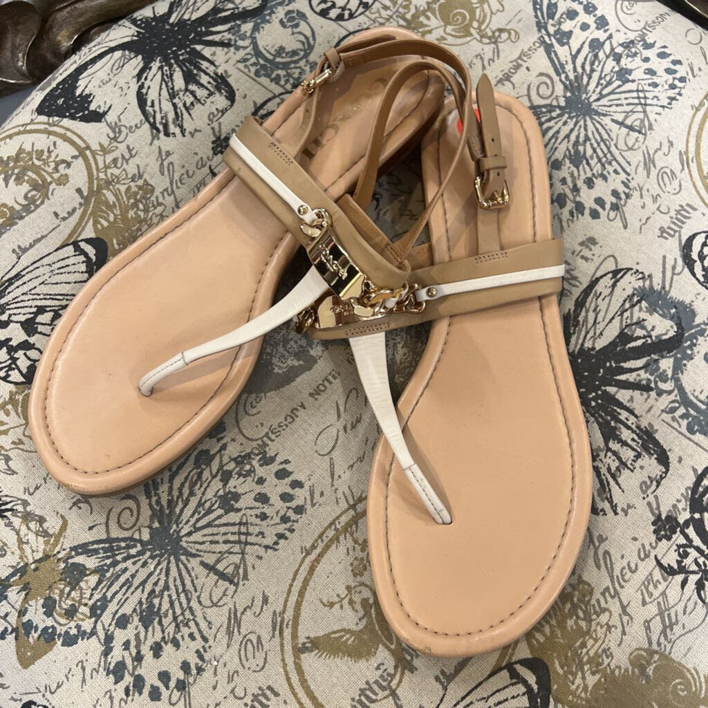 Coach Emblem Thong Sandals SHOES 9.5