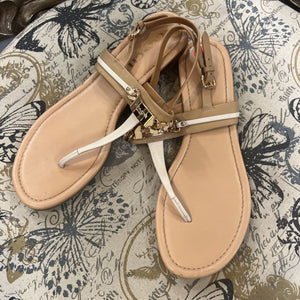 Coach Emblem Thong Sandals SHOES 9.5