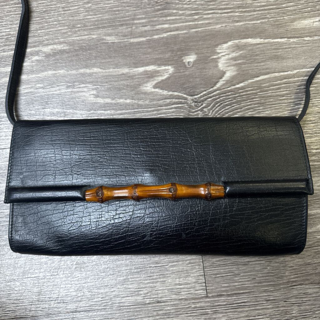 Gucci AS IS Bamboo Envelope w Strap HANDBAGS S