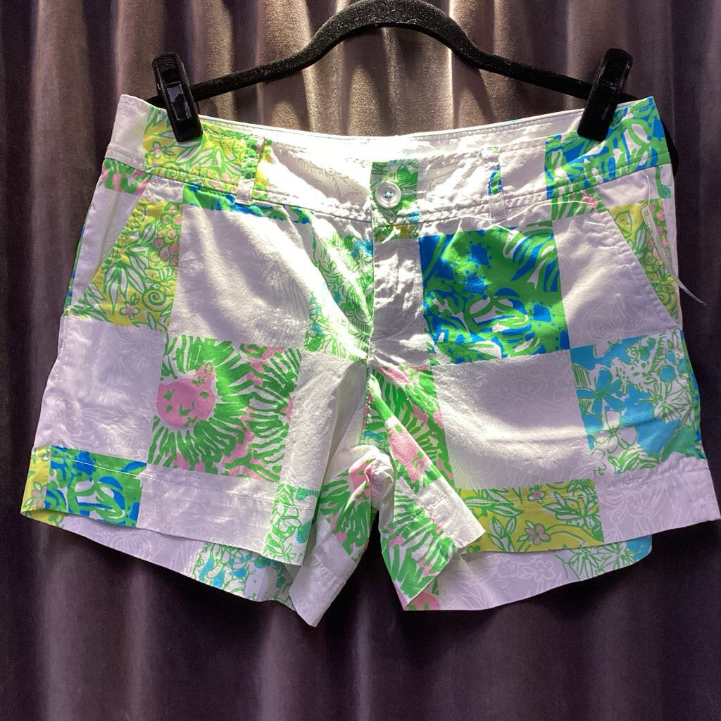Lilly Pulitzer Patchwork Chinos SHORTS 8