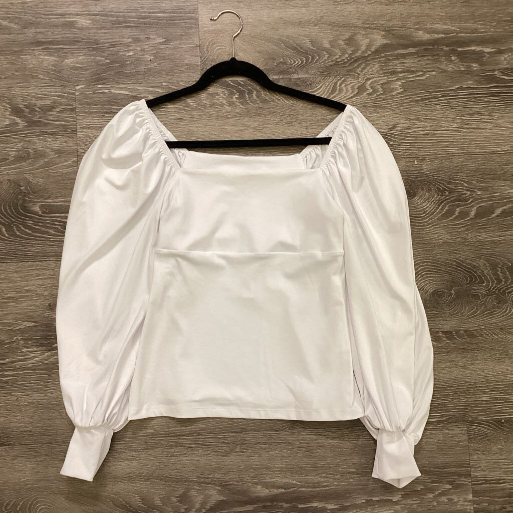 Susana Monaco Square Neck Basic TOPS L