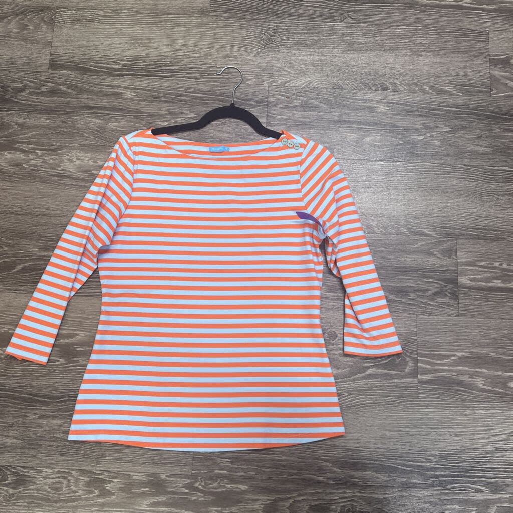 J McLaughlin Striped TOPS M