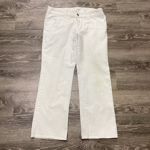 Michael Kors Denim Wide Cropped JEANS 10