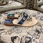 Load image into Gallery viewer, Jack Rogers Classic Flip Flop Leather SHOES 7.5
