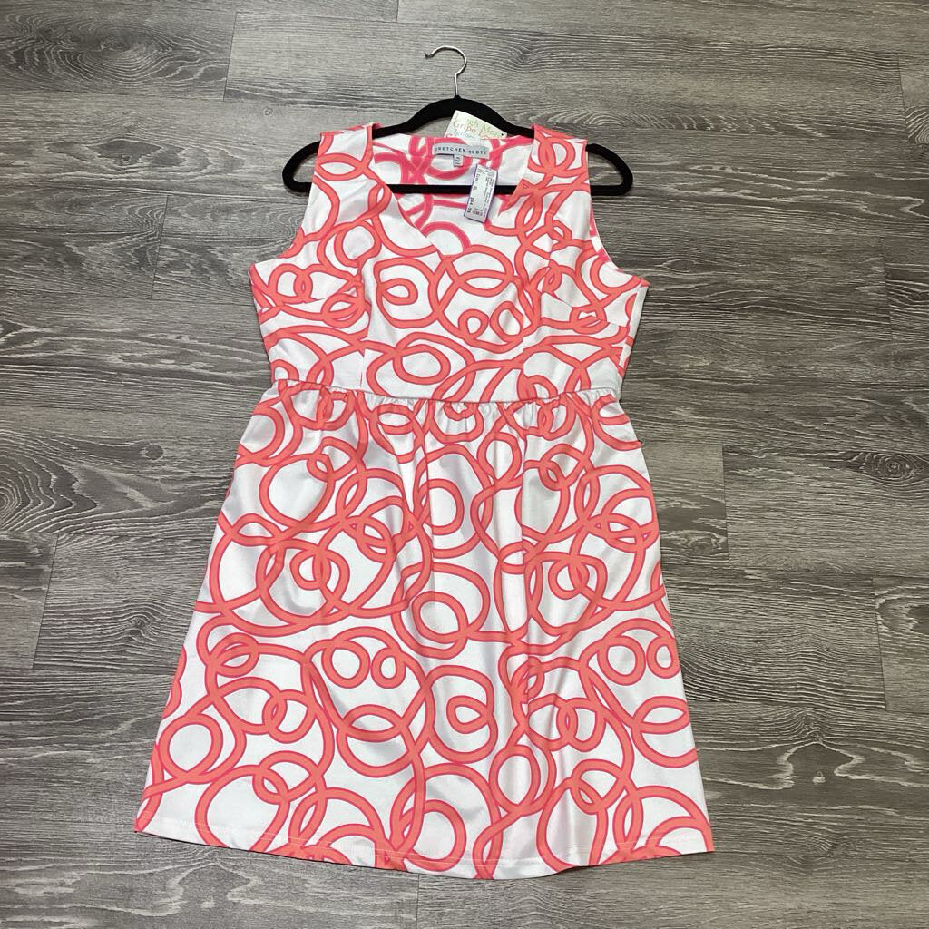 Gretchen Scott Patterned Sleeveless DRESSES XL