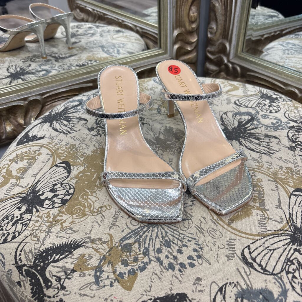 Stuart Weitzman Thin Straps Sandal Heels SHOES 8.5