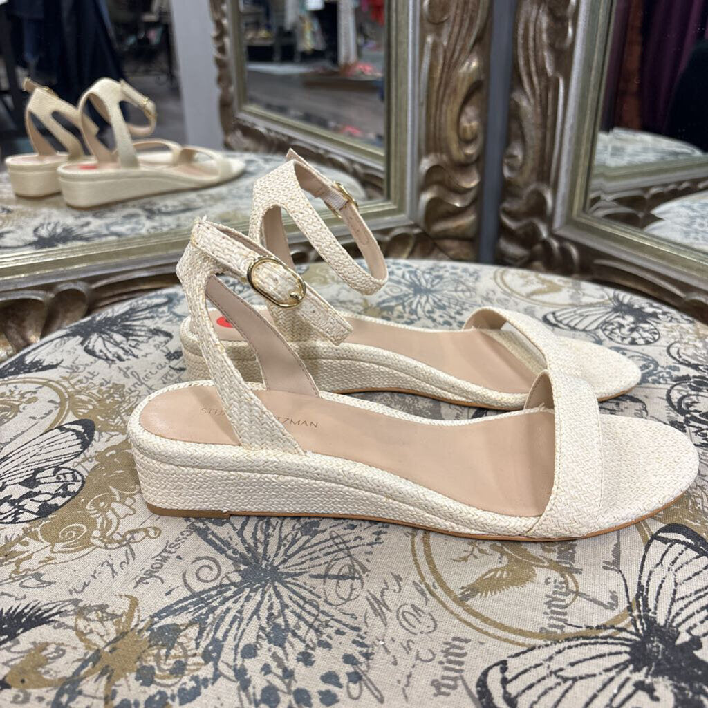Stuart Weitzman NEW Woven Sandal SHOES 8