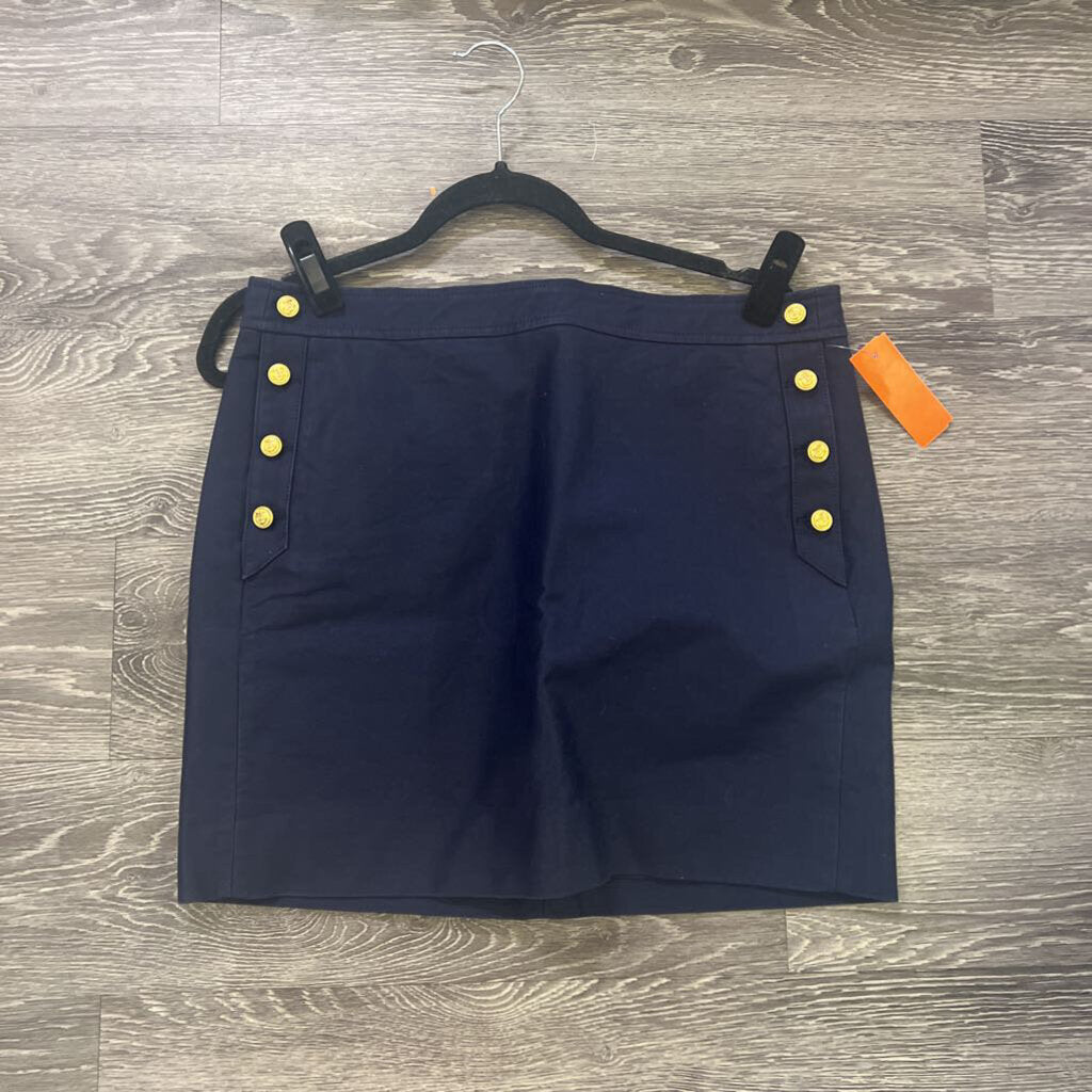J Crew Side Button Mini SKIRTS 10