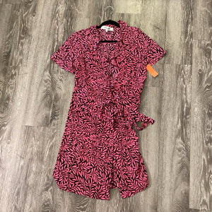 DVF Floral Ruffle Belted DRESSES M