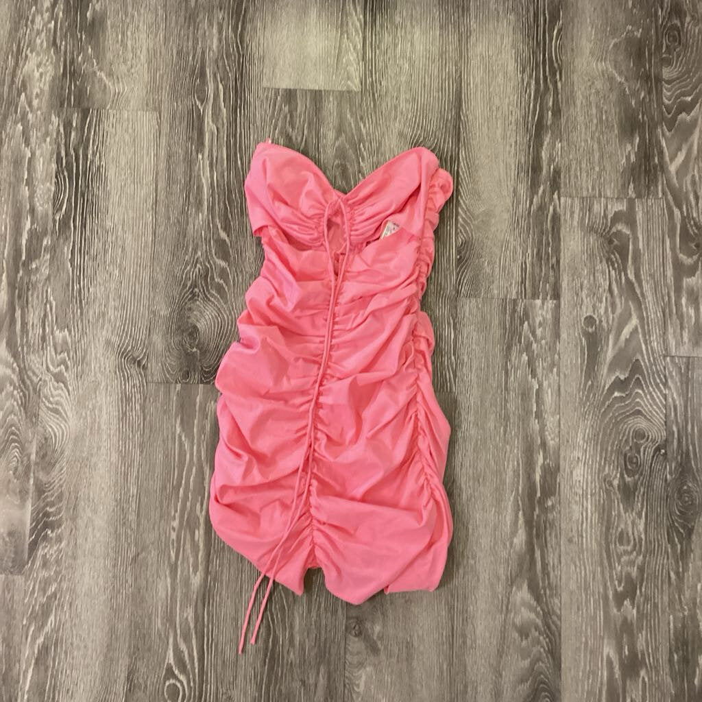Zara Slouchy Cut Out Mini DRESSES S
