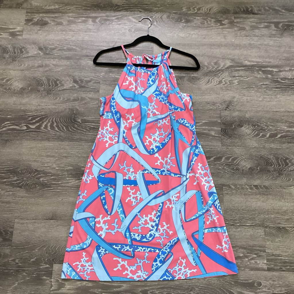 J McLaughlin Coral Design DRESSES L