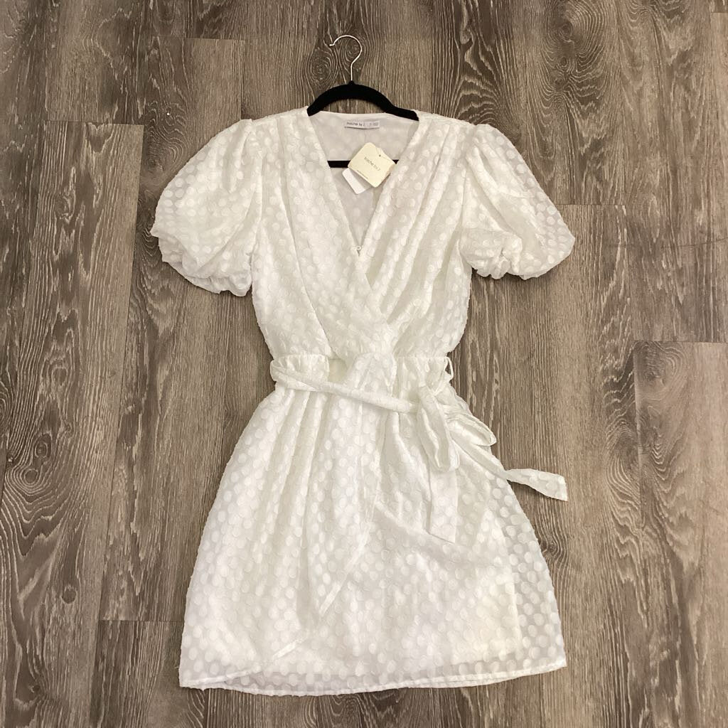 Fraiche by J NWT Dot/ Wrap DRESSES S