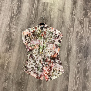 Worth Patterned Double Pocket SS TOPS 10