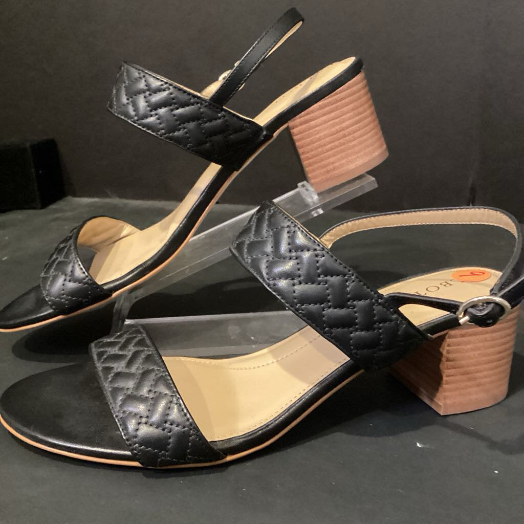 Talbots Braided-Like mini Heels SHOES 9