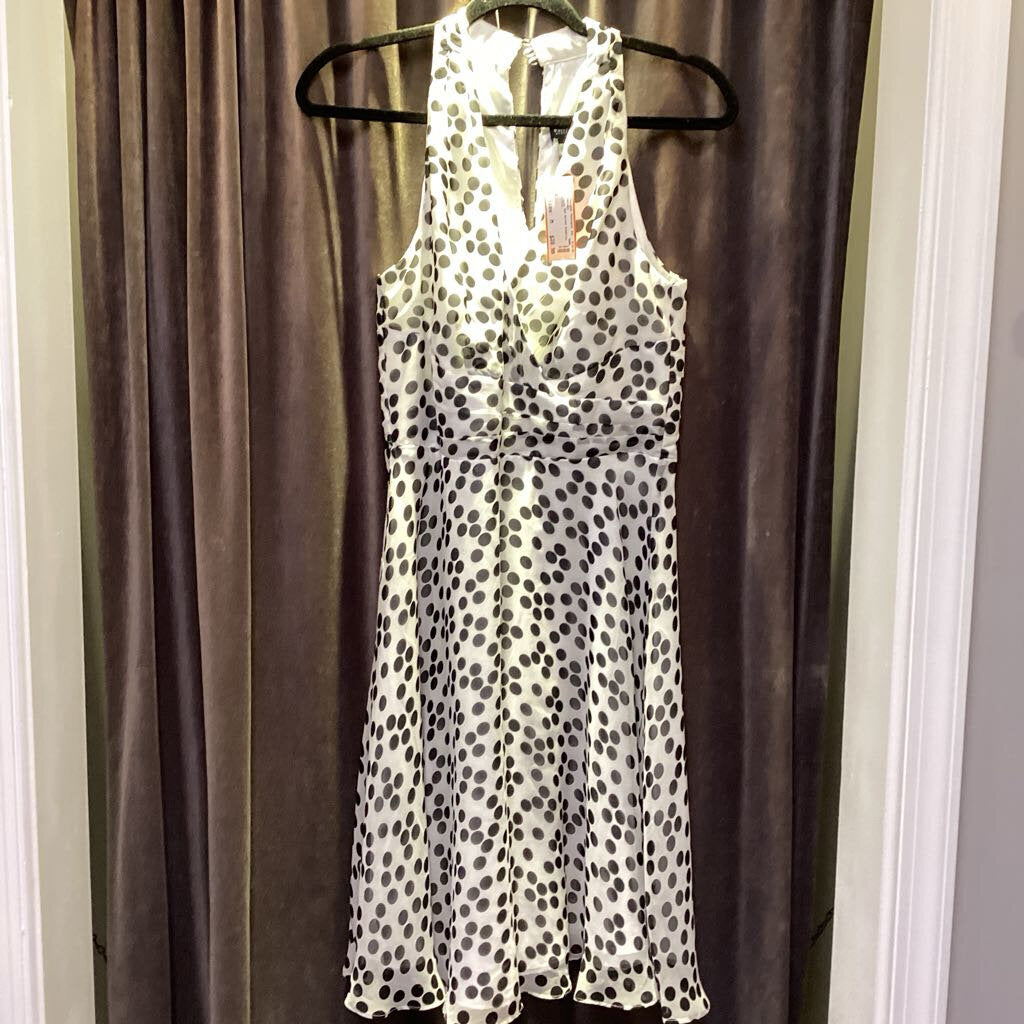 WHBM Polka Dot Halter DRESSES 4