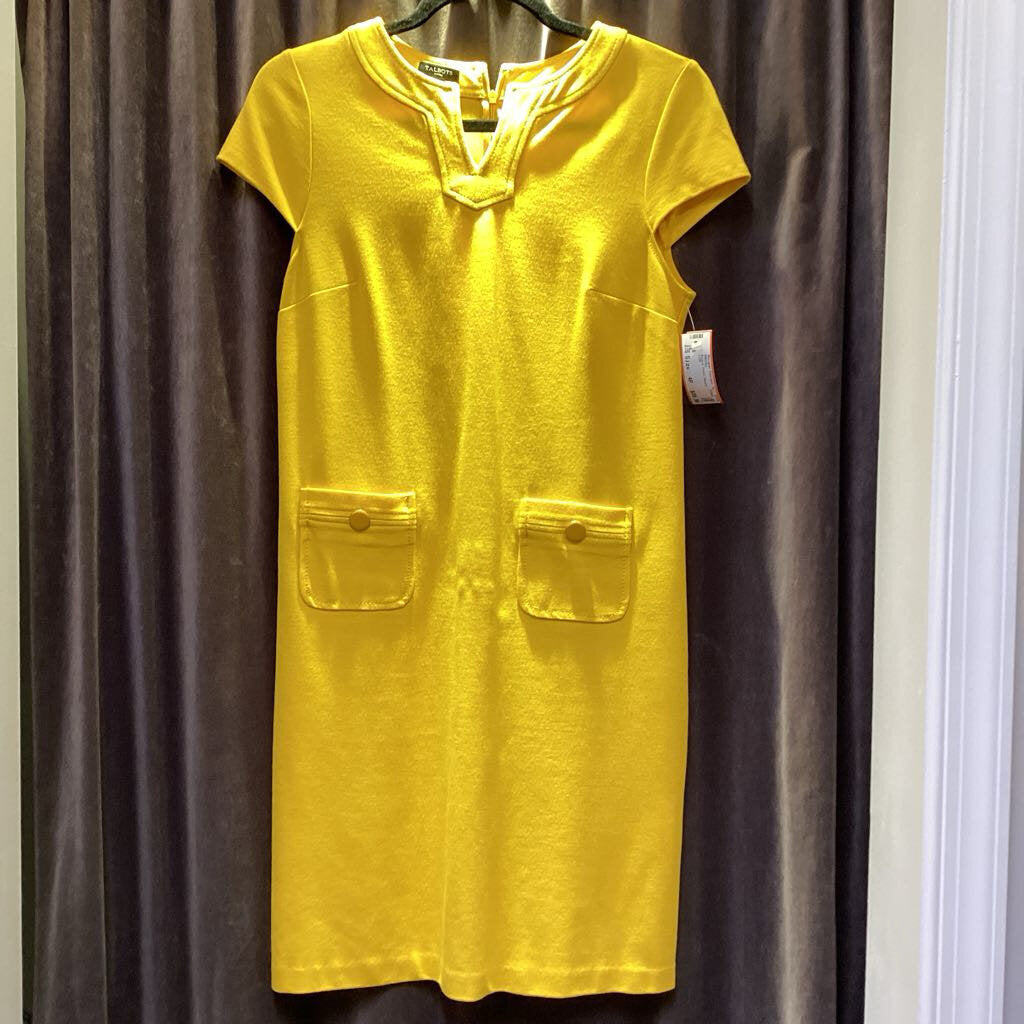 Talbots Pocket Front Sheath DRESSES 4P