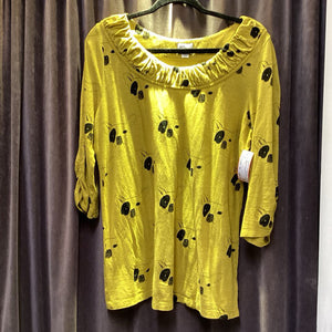 Anthropologie Dog Faces Graphic Tee TOPS XL
