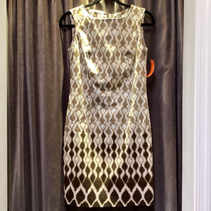 Tribal Patterned Sleeveless Sheath DRESSES 2