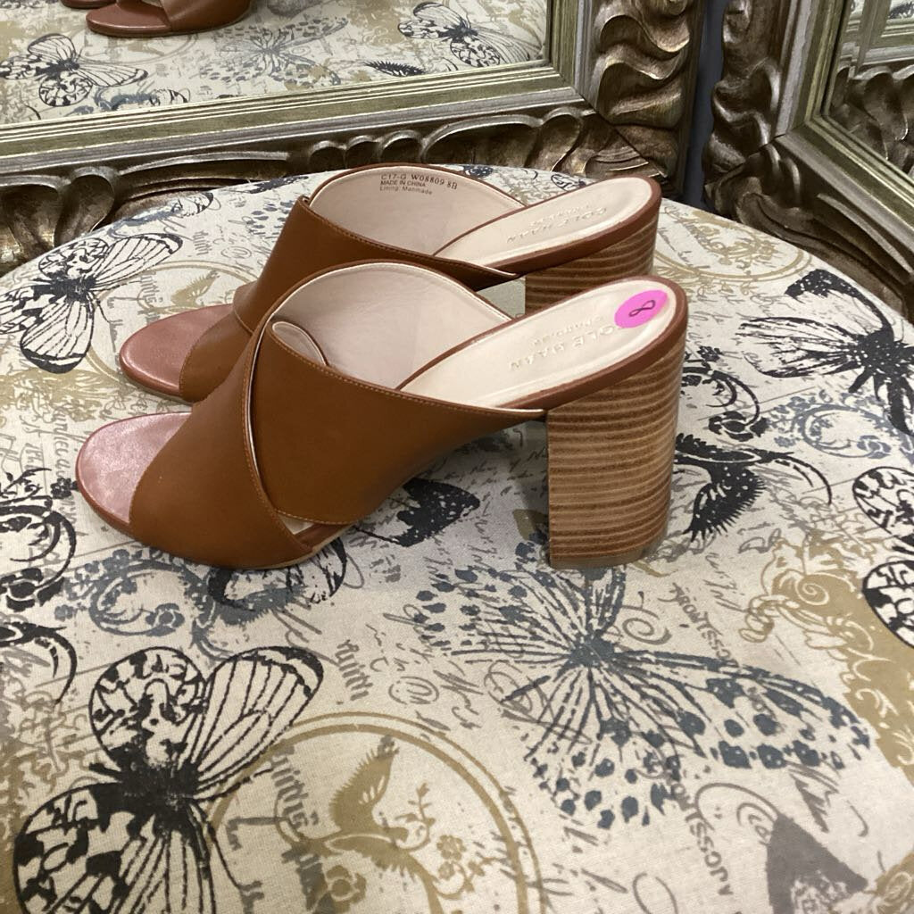 Cole Haan Crossover Block Heels SHOES 8