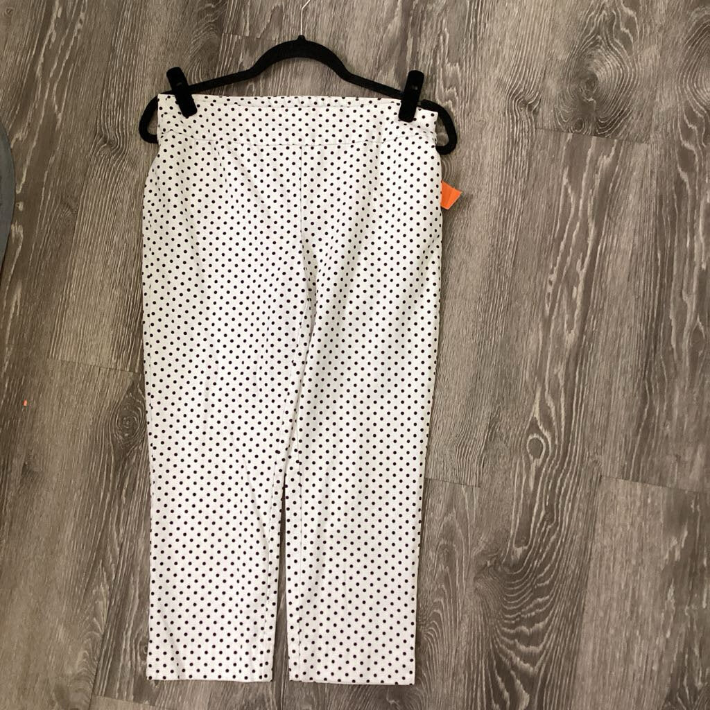 Chicos Polka Dot Skinny PANTS 0.5