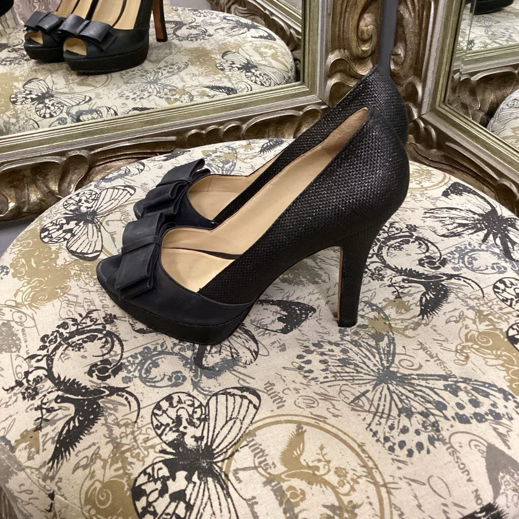 Talbots Bow Peep Toe Heel SHOES 8.5