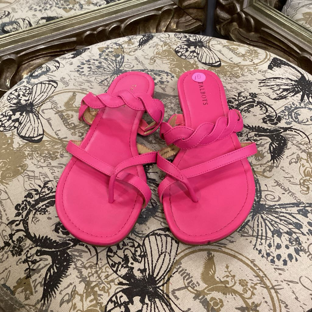 Talbots Leather Braid Sandals SHOES 10