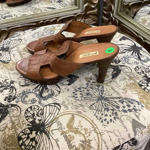 Paul Green Leather Heels SHOES US 10