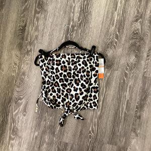 Michael Kors NWT Cheetah Swim Top SWIMSUITS S