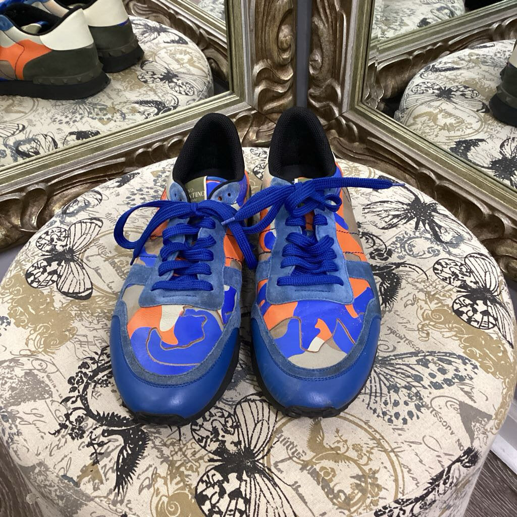 Valentino Camo Stud Sneakers MENS SHOES 46