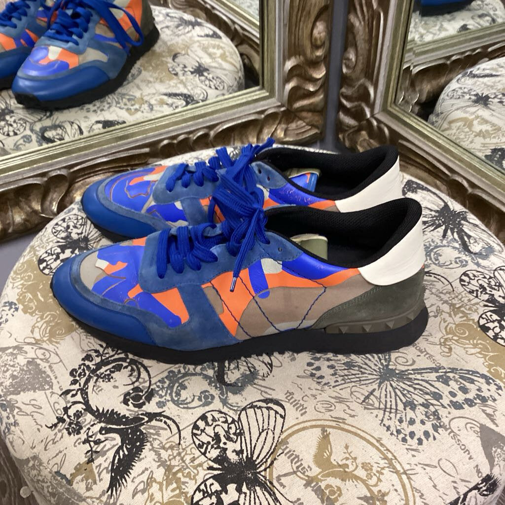Valentino Camo Stud Sneakers MENS SHOES 46
