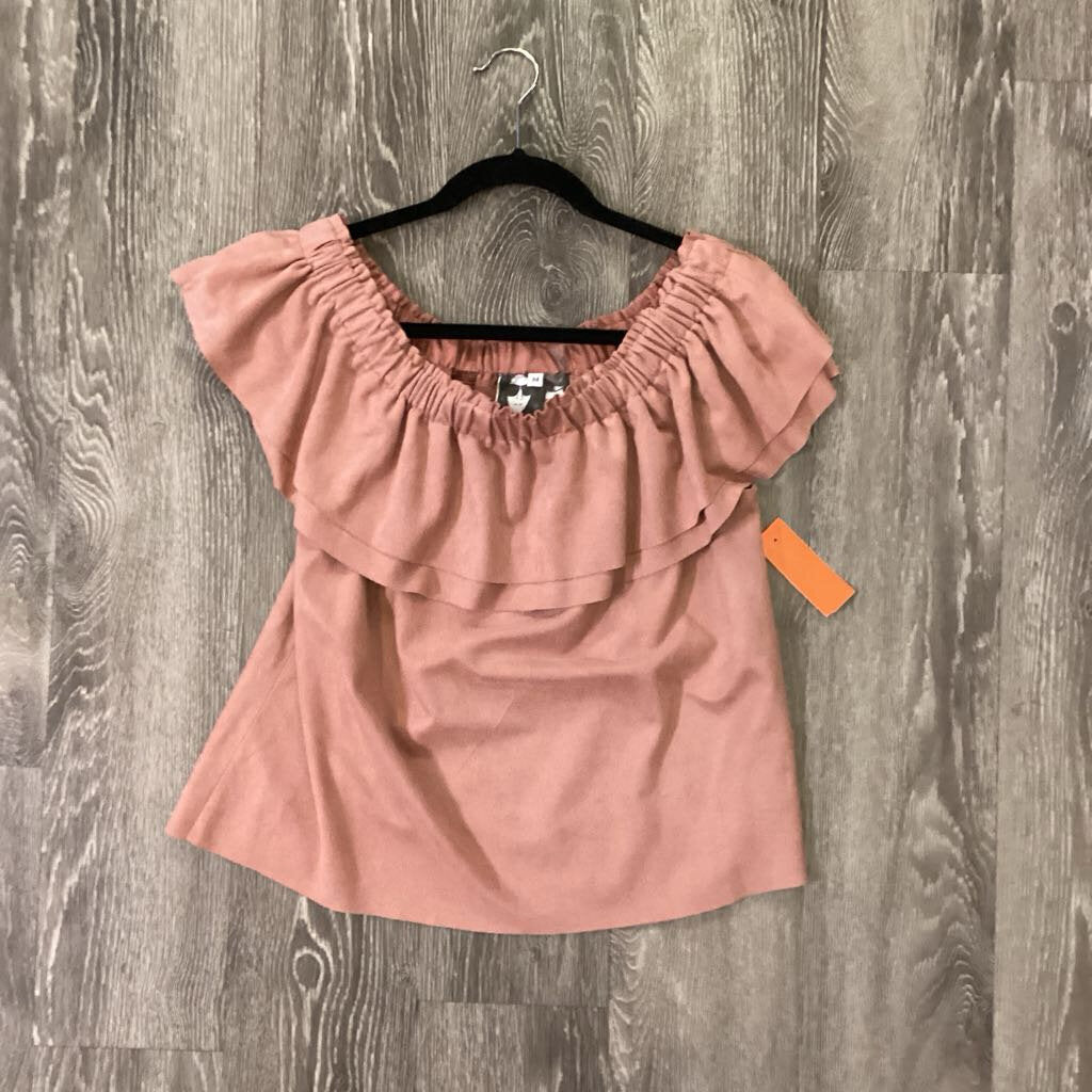 Young fabulous and broke Faux Suede TOPS M