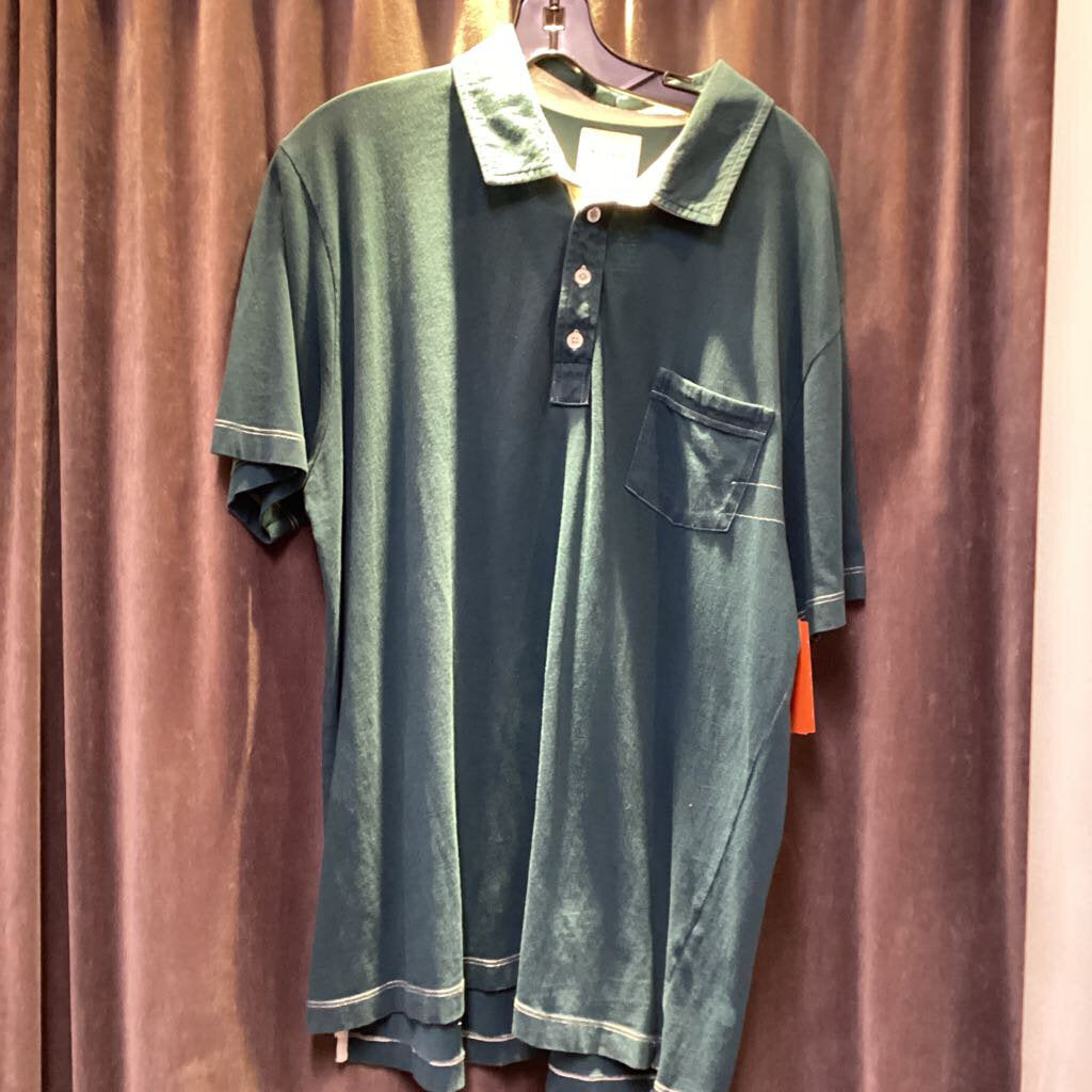 Billy Reid SS Solid Pocket MENS SHIRTS XXL