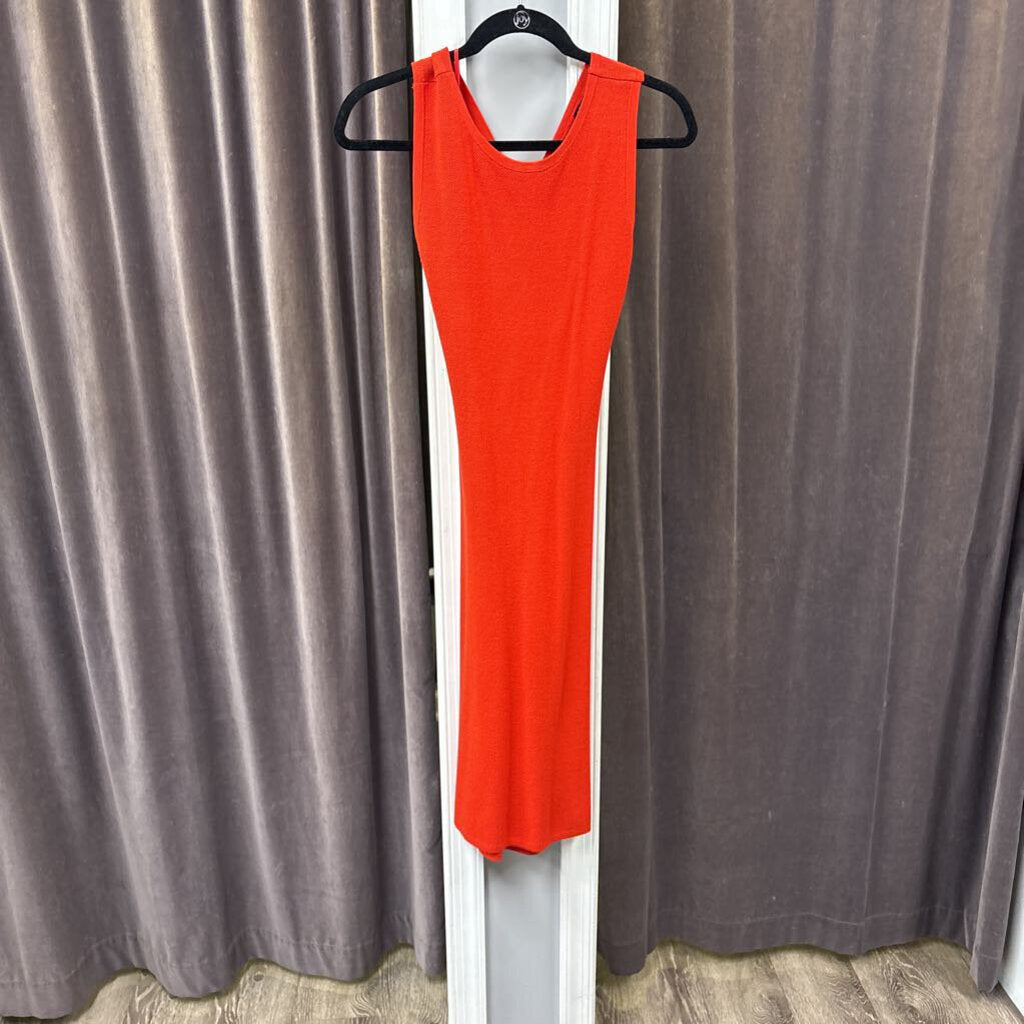 Theory Criss Cross Back Knit DRESSES Large