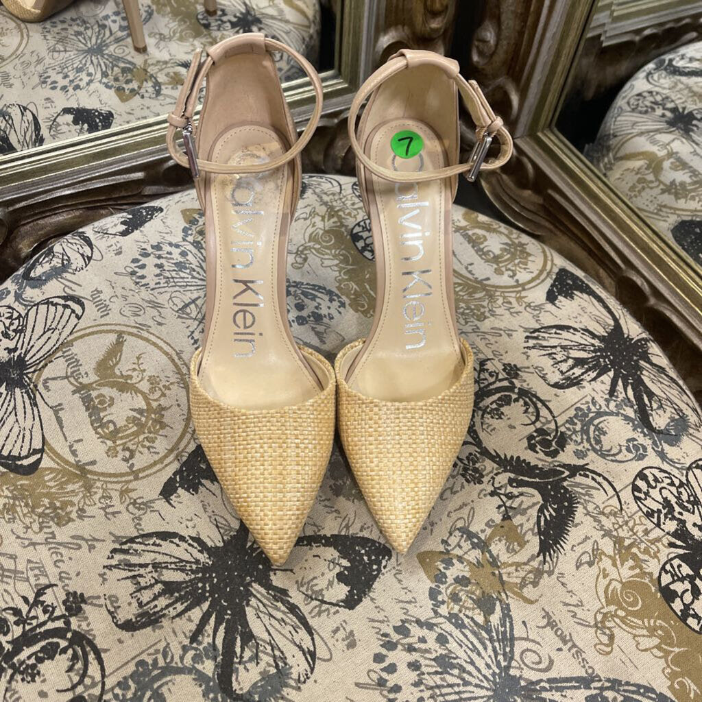 Calvin Klein Pointed Toe Heels SHOES 7